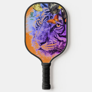 PICKLEBALLPADDLE TIGER UND SCHALTFLÄCHEN PICKLEBALL SCHLÄGER