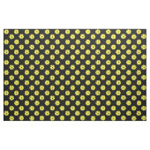 Pickleballs auf schwarzem Hintergrund Stoff (Fat Quarter (45,7 x 55,9 cm))