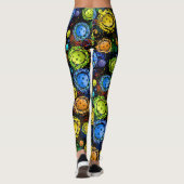 Pickleballs Energie-Leggings Leggings (Rückseite)