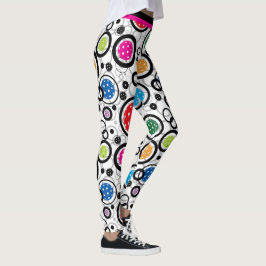 Pickleballs (kleine Fliesengröße) Leggings