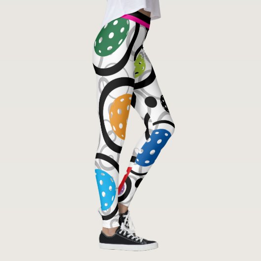 Pickleballs (XXL Kachelgröße)  Leggings (Rechts)