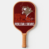 PICKLEBALLSHEVIKS PICKLEBALL SCHLÄGER (Rückseite)