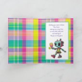 Picklebot 3000 Geburtstagskarte! Feiertagskarte (Innenseite)