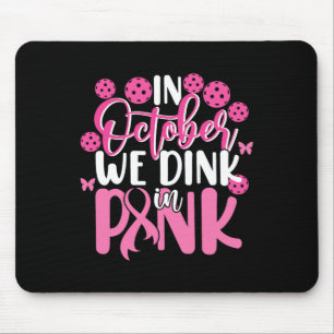 Picklebyll Oktober im rosa Brustkrebs im Krieg Mousepad