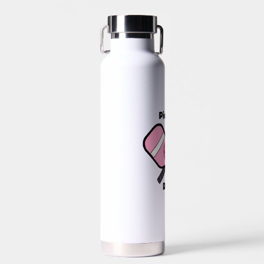 Pickled Dink Funny Pickleball Pub Trinkflasche (Vorne)