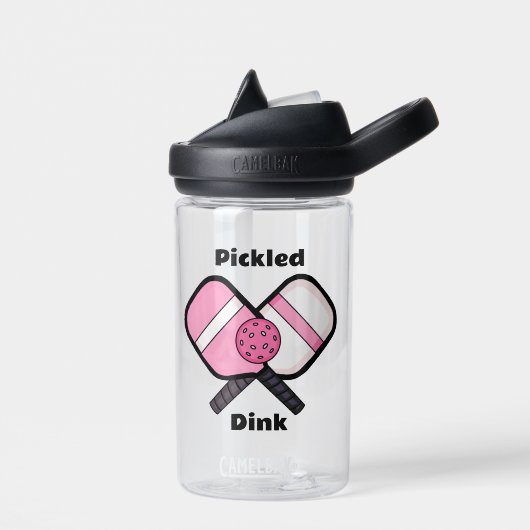 Pickled Dink Funny Pickleball Pub Trinkflasche (Links)