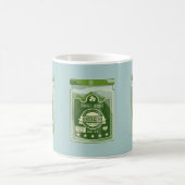 Pickled Gherkins Jar Pop Art Kaffeetasse (Mittel)