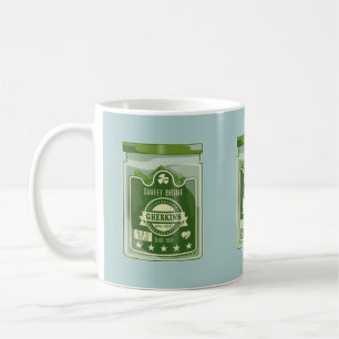 Pickled Gherkins Jar Pop Art Kaffeetasse