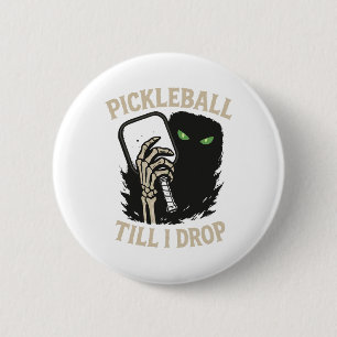 Picklell bis ich fallen Funny Halloween Skeleton D Button