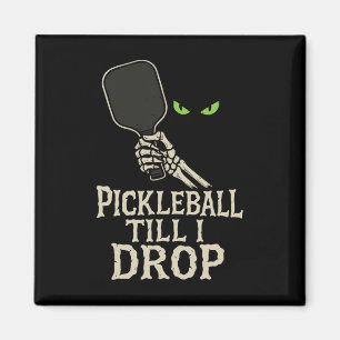 Picklell bis ich umfalle Halloween Skelett Hand De Magnet