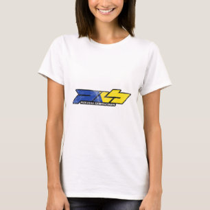 Picklell Distressed Design Blau Gelb Ukraine T-Shirt