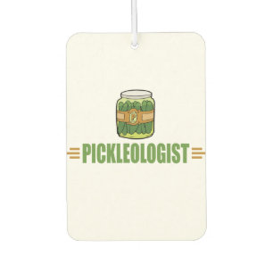 PICKLEOLOGIST Funny Pickle Liebhaber Autolufterfrischer