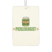 PICKLEOLOGIST Funny Pickle Liebhaber Autolufterfrischer (Rückseite)