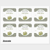 Pickles abkühlen und Aufkleber auf dem Platz entsp (Blatt)