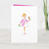 Pickles and Ice Cream Baby Shower Einladung (Rückseite)