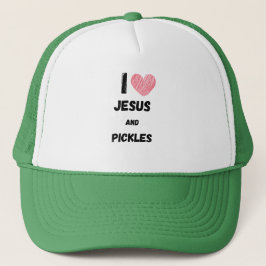Pickles and Jesus Religious Truckerkappe