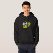 Pickles Cat Cucumber Gherkin Children Hoodie (Vorne ganz)