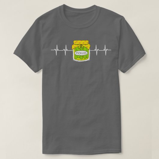 Pickles Cucumber Pickle Lover Pickle Jar Canned Fo T-Shirt (Design vorne)