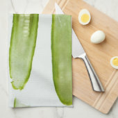 Pickles Green Geschirrtuch (Viertel Falte)