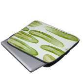 Pickles Green Laptopschutzhülle (Vorne Knopf)