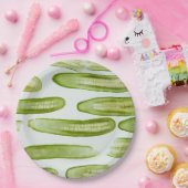 Pickles Green Pappteller (Party)