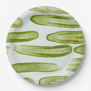 Pickles Green Pappteller