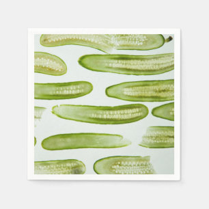 Pickles Green Serviette