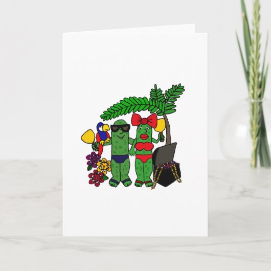 Pickles im Paradies Karte (Vorderseite)