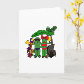 Pickles im Paradies Karte (Gelbe Blume)