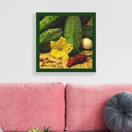 Pickles Leinwanddruck (Insitu (Wohnzimmer))