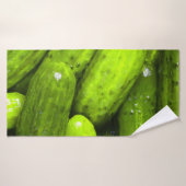 Pickles Liebe Grüne Pickles Badehandtuch (Badehandtuch)