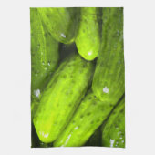 Pickles Liebe Grüne Pickles Geschirrtuch (Vertikal)