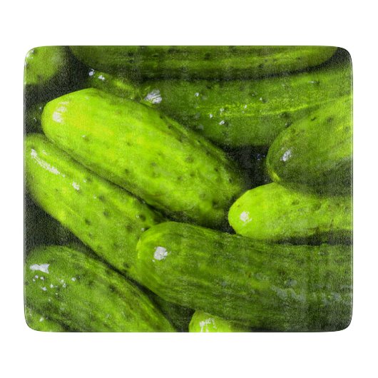 Pickles Liebe Grüne Pickles Schneidebrett (Vorderseite)