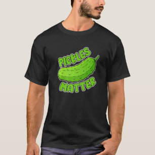 Pickles Matte Cucumber Pickle Dill Premium T-Shirt