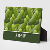 Pickles; Muster der Pickeln Fotoplatte (Seite)