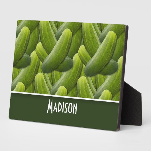 Pickles; Muster der Pickeln Fotoplatte (Seite)