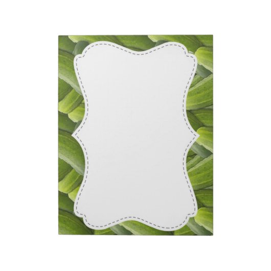 Pickles; Muster der Pickeln Notizblock (Rotiert)