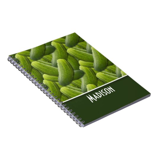 Pickles; Muster der Pickeln Notizblock (Rechte Seite)