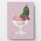 Pickles n Ice Creme Fotoplatte (Vorderseite)