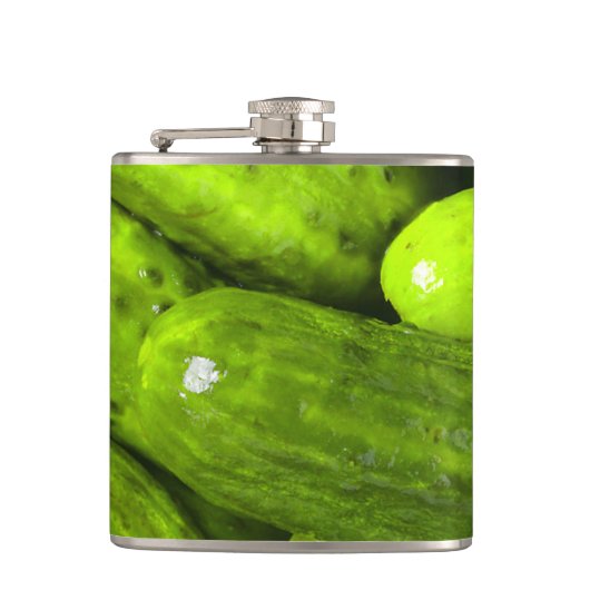 Pickles Pickle Lover Geschenk Kletterstein Ball Pe Flachmann (Vorderseite)