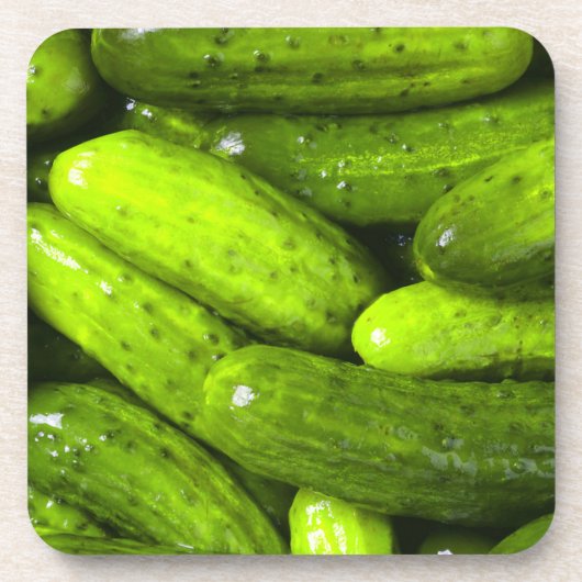 Pickles Pickle Lover Geschenk Pickle Ball personal Getränkeuntersetzer (Vorderseite)