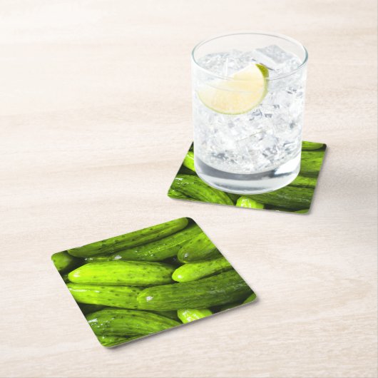 Pickles Pickle Lover Geschenk Pickle Ball personal Rechteckiger Pappuntersetzer (Vor Ort)