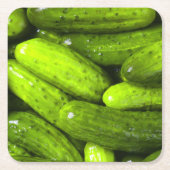 Pickles Pickle Lover Geschenk Pickle Ball personal Rechteckiger Pappuntersetzer (Vorderseite)