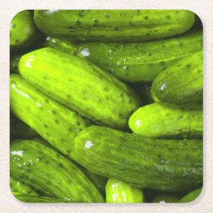 Pickles Pickle Lover Geschenk Pickle Ball personal Rechteckiger Pappuntersetzer