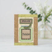 Pickles Postcard Küche Postkarte (Stehend Vorderseite)