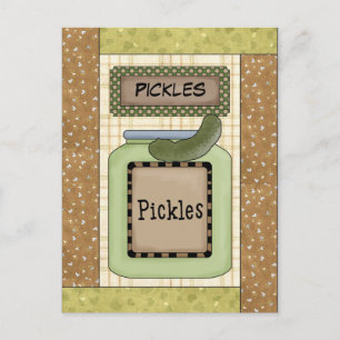 Pickles Postcard Küche Postkarte