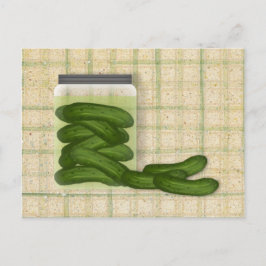 Pickles Rezept Card Postkarte