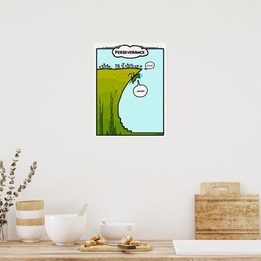 PickleWeasel's PERSEVERANCE Poster (Küche)