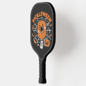 Pickleween Funny Spooky Halloween Pickleball Sport Pickleball Schläger (Links)
