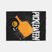 Pickleween Pickleball Fleecedecke (Vorderseite (Horizontal))
